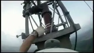 changing light bulb on tower.FLV