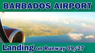 Landing at Barbados Airport