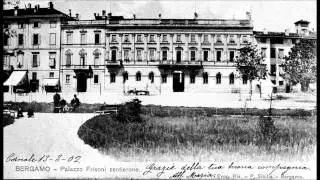 Album di vecchie fotografie di Bergamo