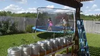 Summer Vacation Begins - Misters, Trampolines & Bird Poo