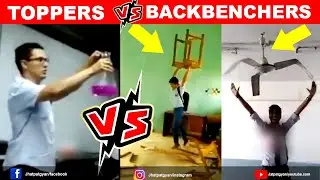 Backbencher Vs Topper | Memes you should watch with backbenchers | JhatpatGyan
