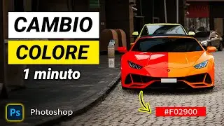 Sostituire il Colore in Photoshop in meno di 1 minuto - Cambiare Colore con Photoshop
