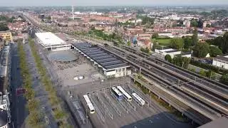 Sint Niklaas train and bus station fast travel in Belgium