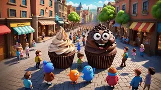 The Singing Cupcake Parade | Sweet Kids Song About Fun and Friendship | Nursery Rhyme for Toddlers