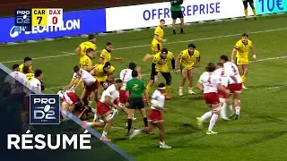 PRO D2 Saison 2025-2026 J17 - R&eacute;sum&eacute; US Carcassonnaise - US Dax