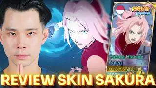 REVIEW SKIN NARUTO x MLBB - SAKURA