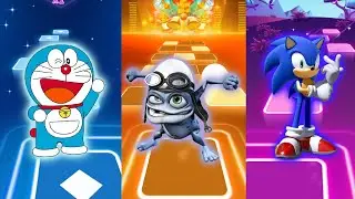 Sonic - Doraemon - Crazy Fog | Tiles Hop EDM Rush