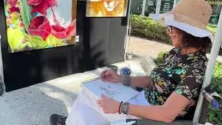 25th Anniversary Downtown Delray Beach Art Festival on 4th