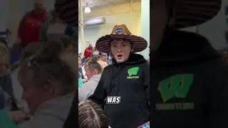 parents surprise their kids by going on the same cruise trip #shorts
