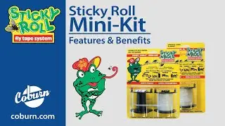 Mr. Sticky - Sticky Roll Fly Tape 81' Mini-Kit