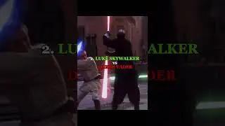 Top 5 StarWars Lightsaber Duels (Canon)