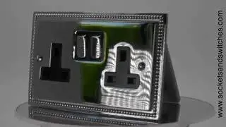 Neo Classical Polished Chrome Sockets and Switches