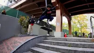EPIC BATTLE: KICKFLIP 5050 ON THE ROLLERCOASTER - JHIONN MORENO