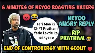 | Neyoo angry On haters Spamming in Chat | End of Controversy with Scout | Neyoo Pubg Toxic Reply |