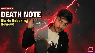 Death Note Diary Unboxing & Review 🔥 Anime Fans Must Watch | Hindi