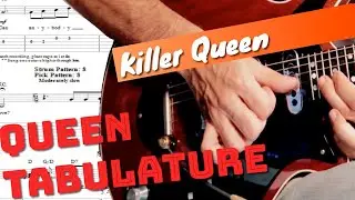 Killer Queen Solo Guitar Lesson Tabs 2021