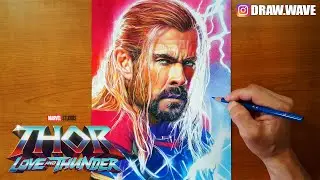 Drawing Thor : Love and Thunder
