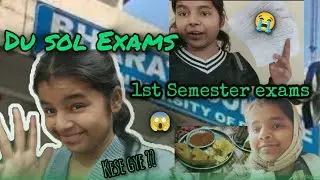 1st Semester College Exams |Exam Stress|Daily life vlog😱❤@unfolded_kanishka 