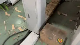 Round rope and flat rope integrated fully automatic square bottom paper bag machine