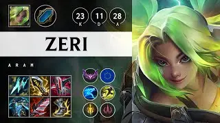 Zeri ARAM - EUW Master Patch 25.10