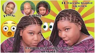 MUST WATCH! Most realistic knotless braided wig Ft. Queenbcbraidedwigs.com | HONEST review|