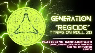 Not DND Playing Regicide Campiagn with @the_finite_realm pt 6 | PTNM #roll20 #TTRPG #roleplay