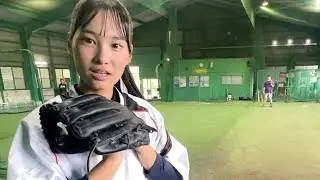 ヤフーニュースで話題の美しい野球JKがマジ投げ！芸能スカウト必見【ムコウズ】