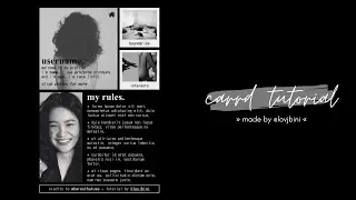 classy & easy carrd tutorial &mdash; &copy; wheresthatuse