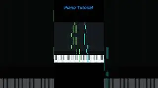 La Bohme Charles Aznavour Piano Tutorial  #shortspiano #pianofacil #pianofacile #easypiano