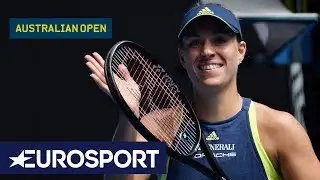 Angelique Kerber v Madison Keys Highlights | Australian Open 2018 Quarter Finals | Eurosport
