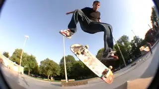 Stefan Viana Tricks Over The Hip at Dunbat