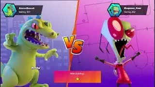 Nickelodeon All-Star Brawl - RezenL (Reptar) VS Respawn Soar (Zim)