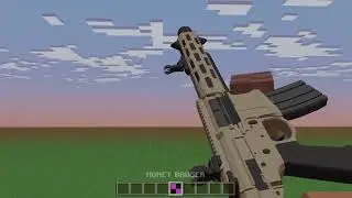 mcpe honey badger mod test