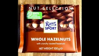 Ritter Sport. WHOLE HAZELNUTS.