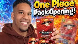 One Piece Trading Card Pack Opening!