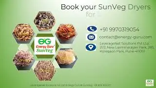 SunVeg Solar Dryer by Energy Guru