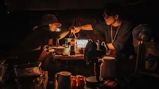 【Camp Cooking】Living a slow weekend with camping | Outdoor Coffee | Feeling Recharged #short