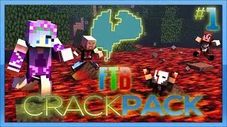 POTTSY PINATA! FTB Crackpack w/ Mammy, Radgie & Zanna Ep 1