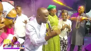 Lekan Remilekun Amos powerful ministration at PFB2025 with Toyosi Akinya.