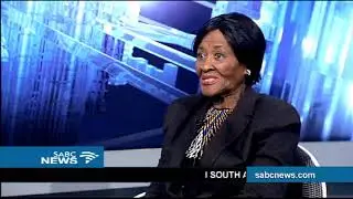 Dr. Albertina Luthuli shares here memories with Winnie