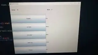 Trying out my custom spell button in Java
