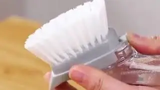 Kitchen cleaning tools 2 in 1 long handle cleaning brush