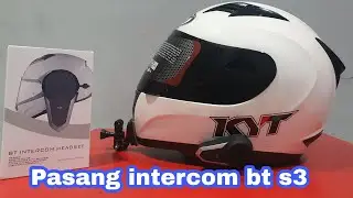 Intercom bt s3 || unboxing ,review & pemasangan intercom