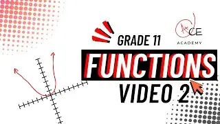Grade 11 Functions video 2 - The Horizontal shift for the Parabola