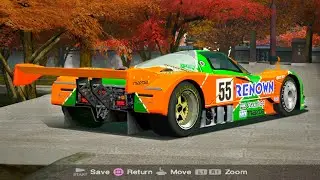 Gran Turismo 4 Mazda 787B Race Car 951HP Le Mans Race