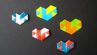 How To Make Heart Straw | Heart Paper - Origami Tutorial