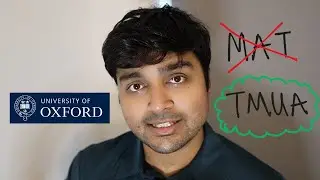Oxford University Announcement: Change to Admissions!