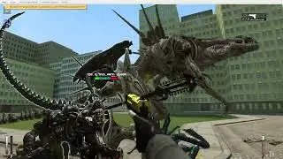 Garry's Mod - Gears of War Locust Horde VS AVP 3 Xenomorphs