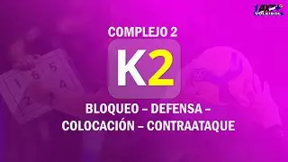 Táctica. Complejos Tácticos en Voleibol:  El Complejo 2 - K2 (Defensa del ataque)