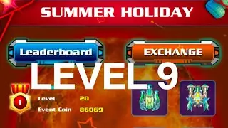 Holiday Event 2022 Galaxy Attack Alien Shooter Level 9 | Starfish Boss | Zambario Gamers